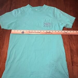 Southern Tide Turquoise Short Sleeve Tee